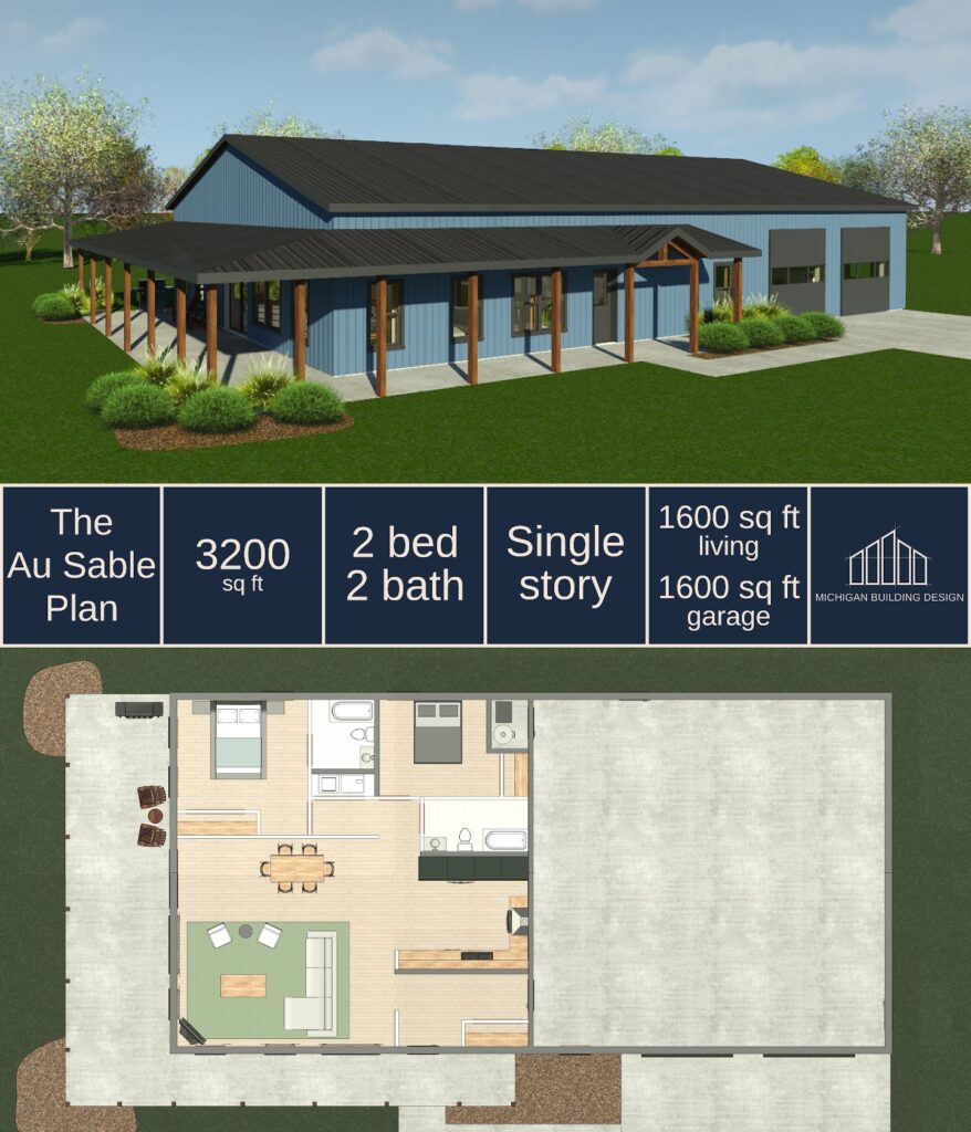 Michigan-Building-Design-Barndominium-Floorplans-Au-Sable-Plan-Overview-layout