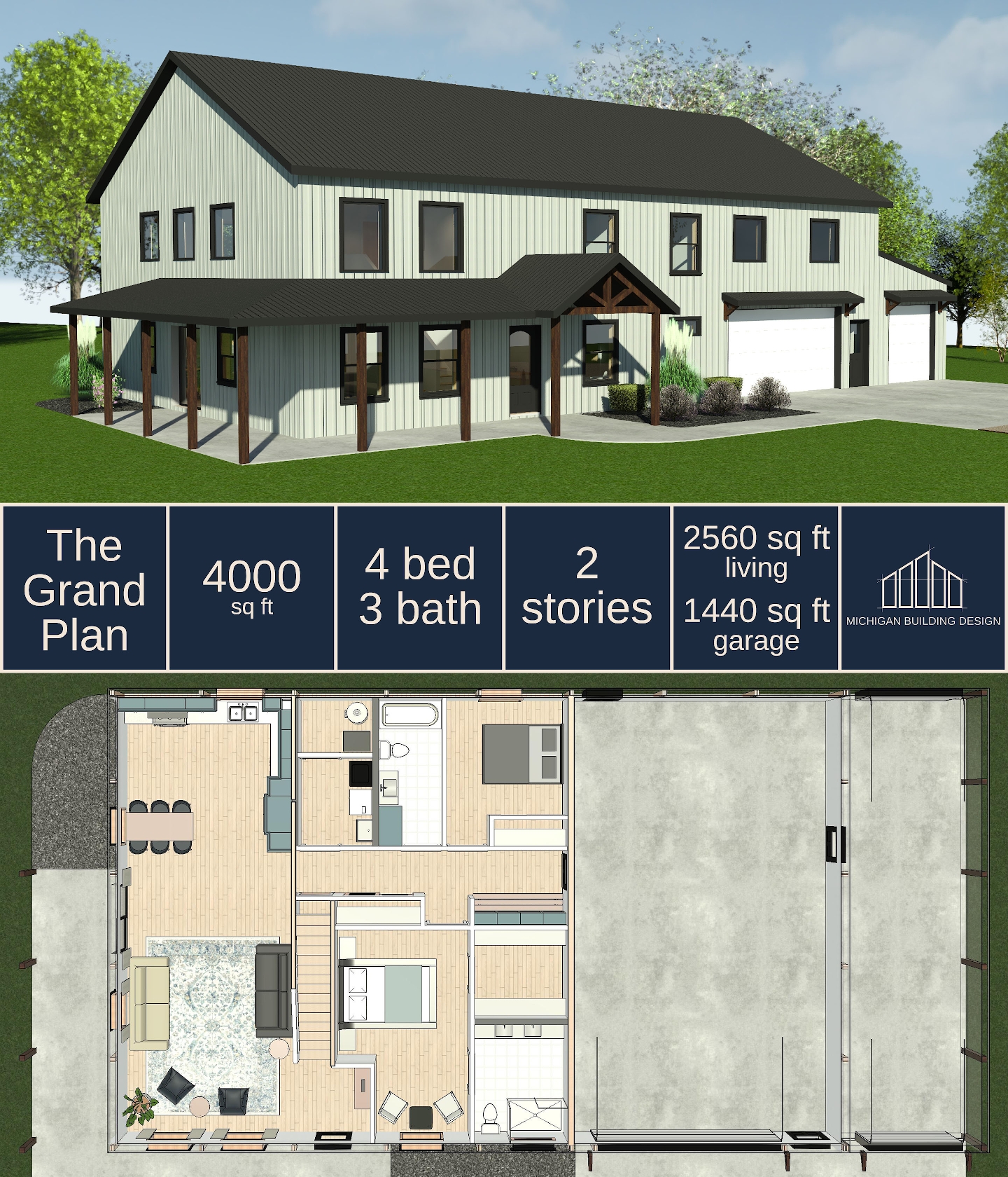 Michigan-Building-Design-Barndominium-Floorplans-Grand-Plan-Overview-layout