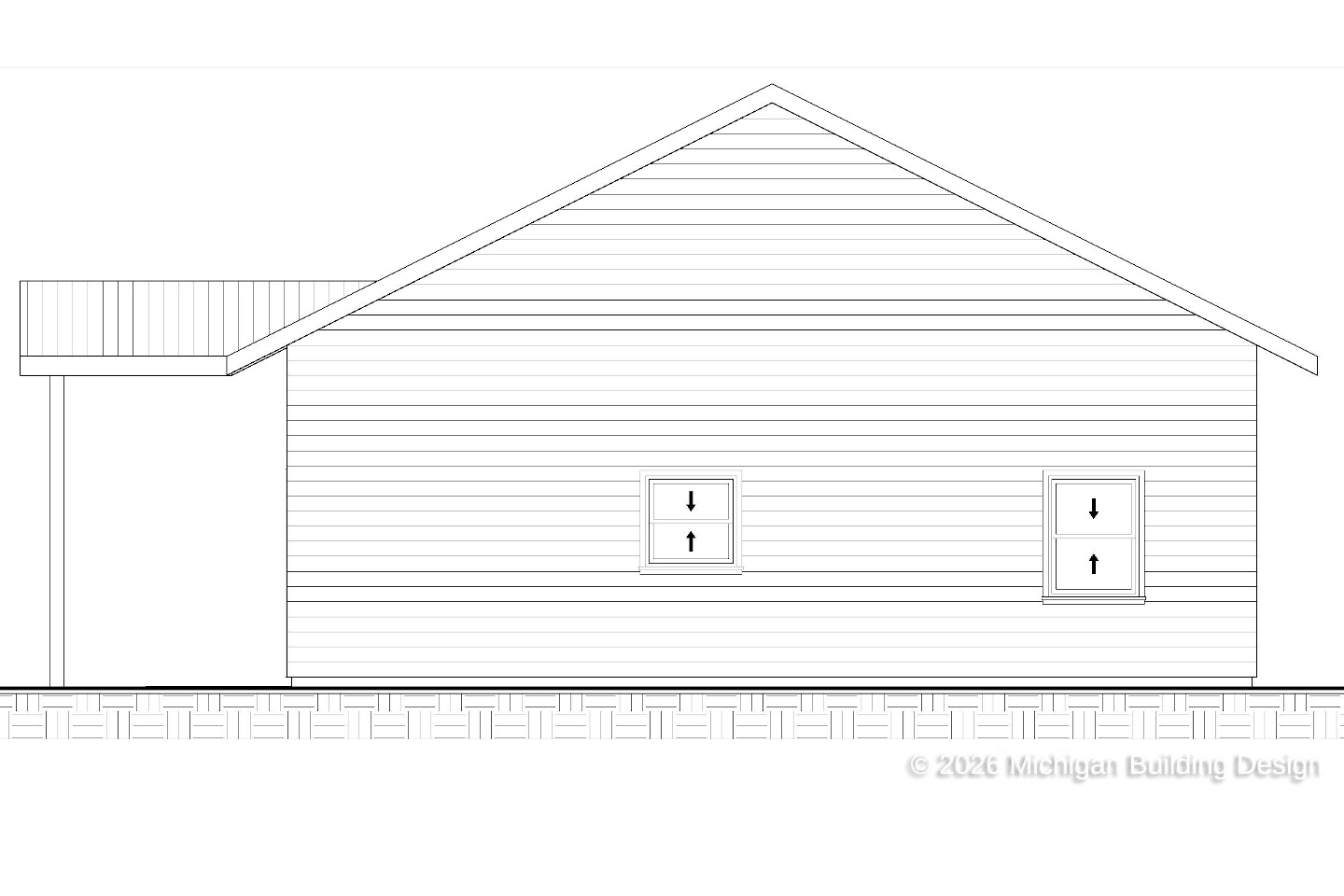 Michigan-Building-Design-Barndominium-Floorplans-Manistique-elevation-right