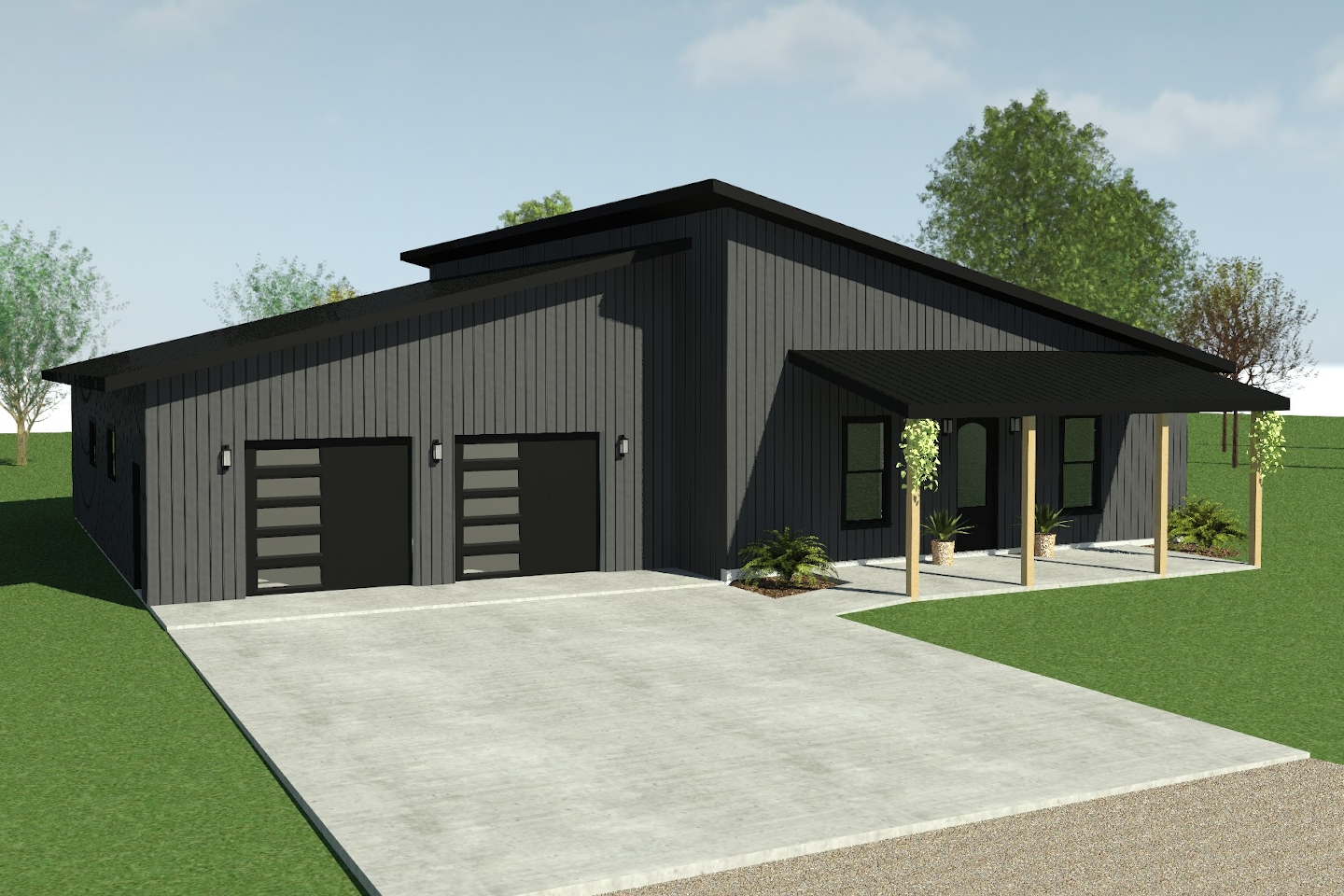 Michigan-Building-Design-Barndominium-Floorplans-Platte-Plan-Exterior-View-2